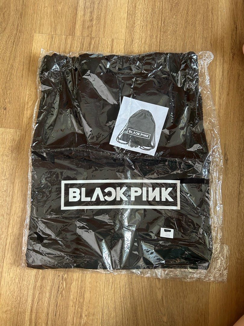 Blackpink hotsell drawstring bag