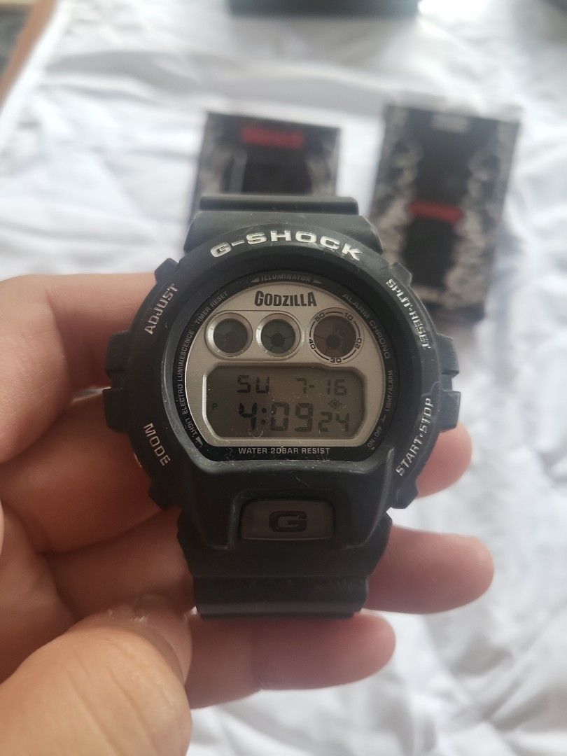 Limited editiin BNIB G Shock Dw 6900 x Godzilla collaboration Model Men s Fashion Watches Accessories Watches on Carousell