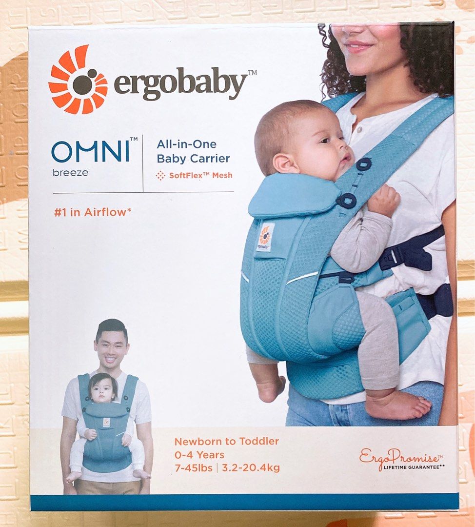 Ergobaby Omni Breeze Slate Blue - baby carrier