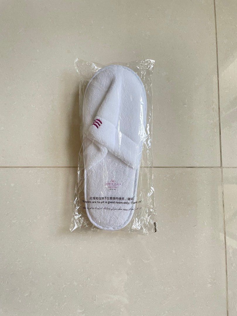 White bed slippers online