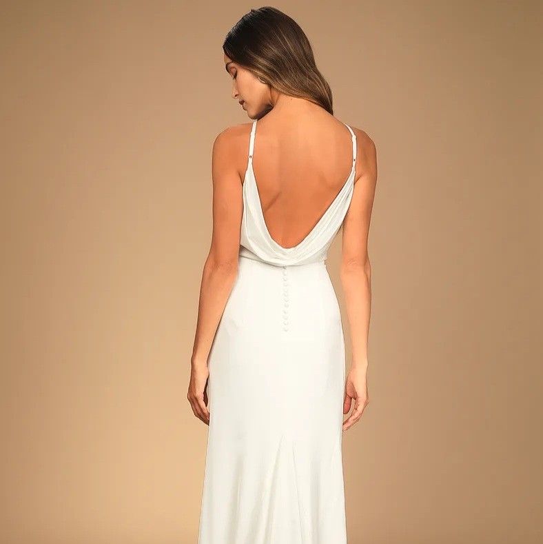 Mila Cowl Back Slip Dress