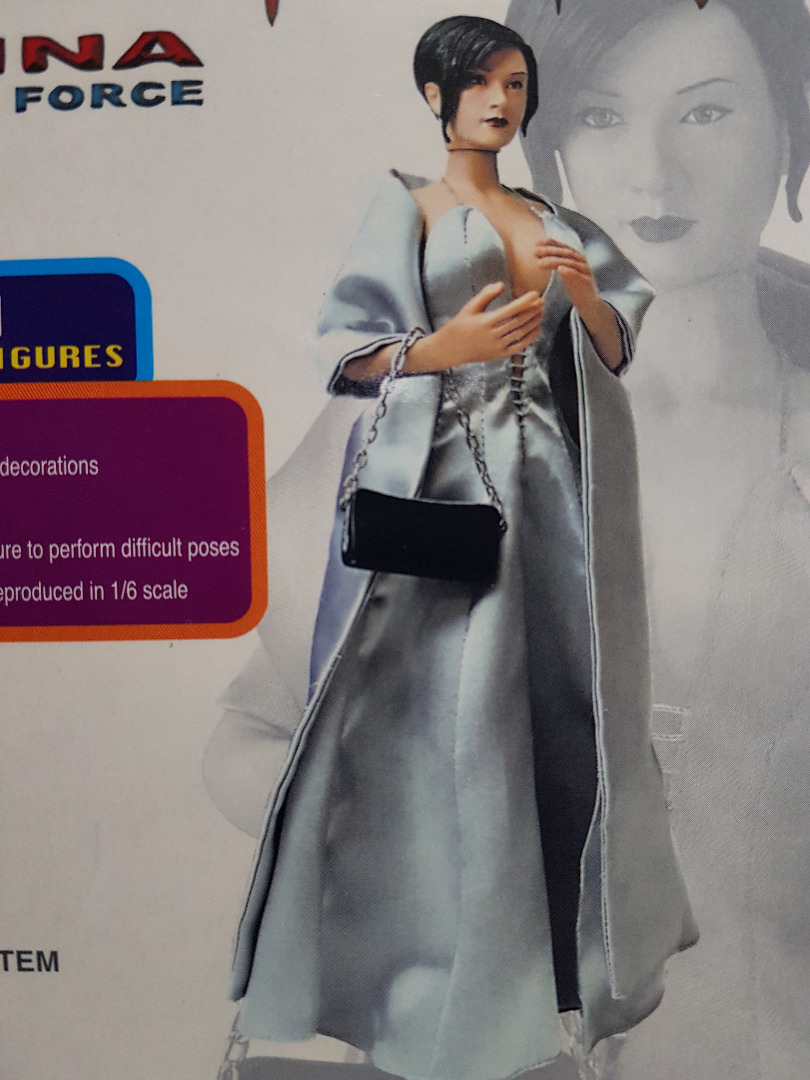 威龍軟質body 藤原紀香 Norika Fujiwara 1/6十二吋Figure可動人偶 2000年香港電影郭富城  藤原紀香日本女優主演雷霆戰警China Strike Force