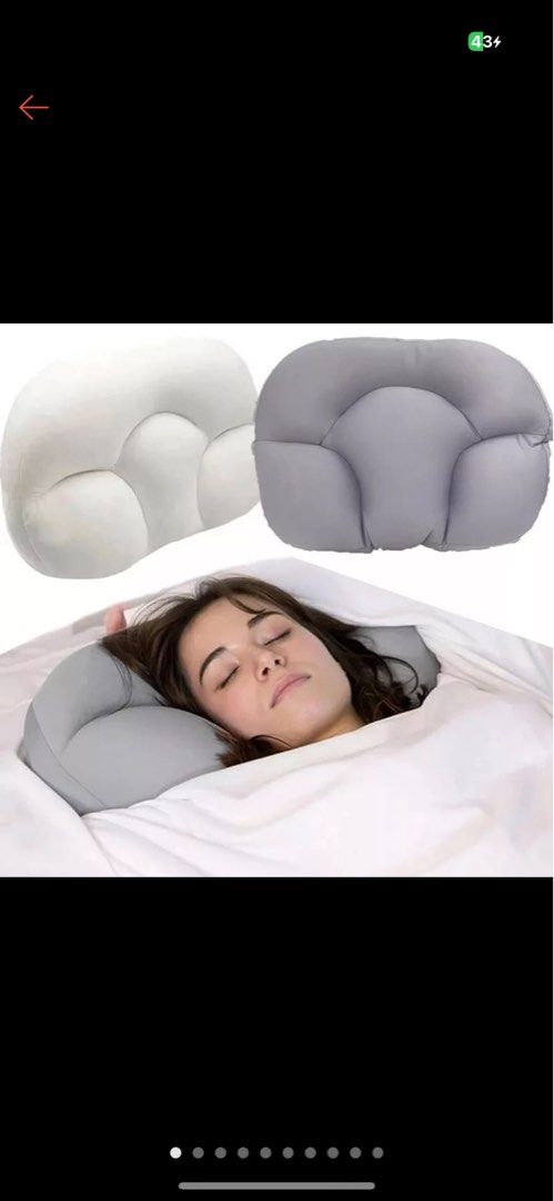 All-round Sleep Pillow Soft Neck Support Egg Sleep Pillow Massage Bedding  for Neck Pain Sleeping Back Cushion 3D Cloud