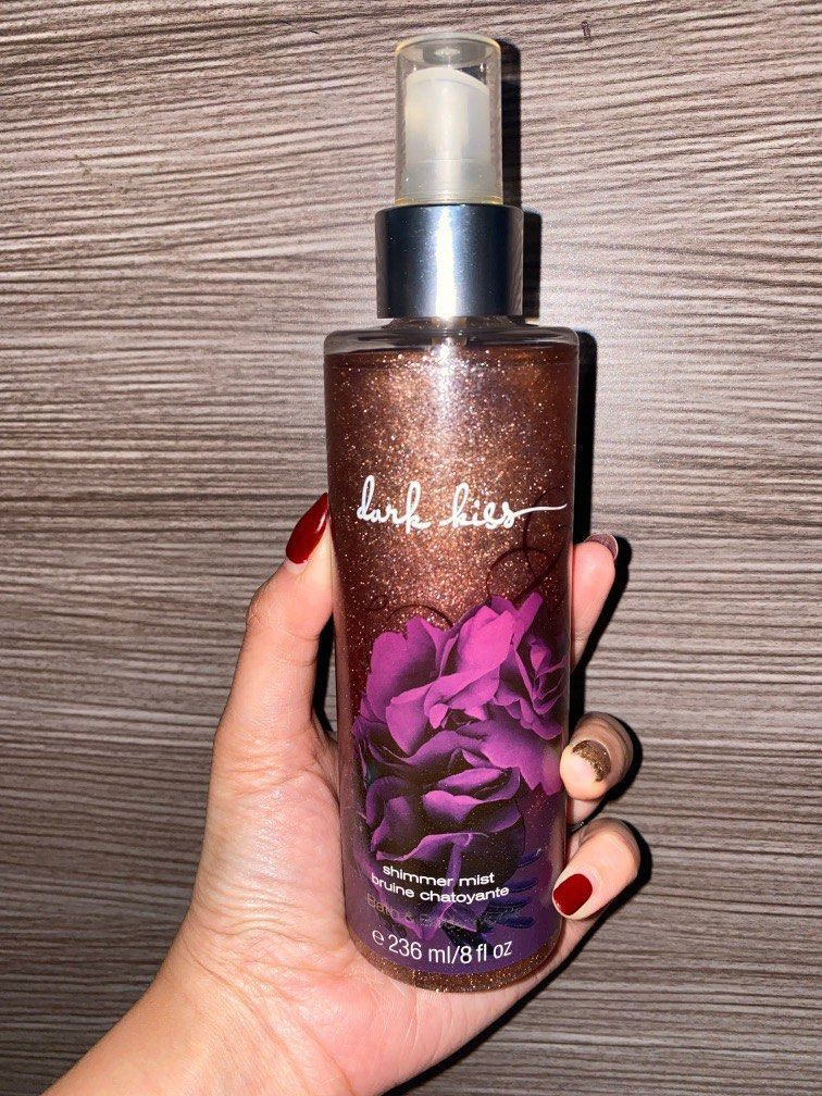 Body Mist Bath and Body Works Shimmer Dark Kiss Kesehatan