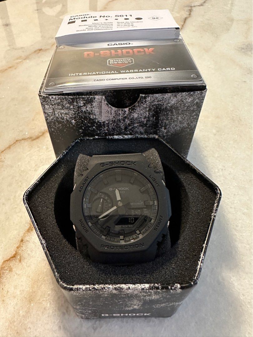 Brand New G Shock GA 2100 141 Watch for Sale Original with Warranty Card