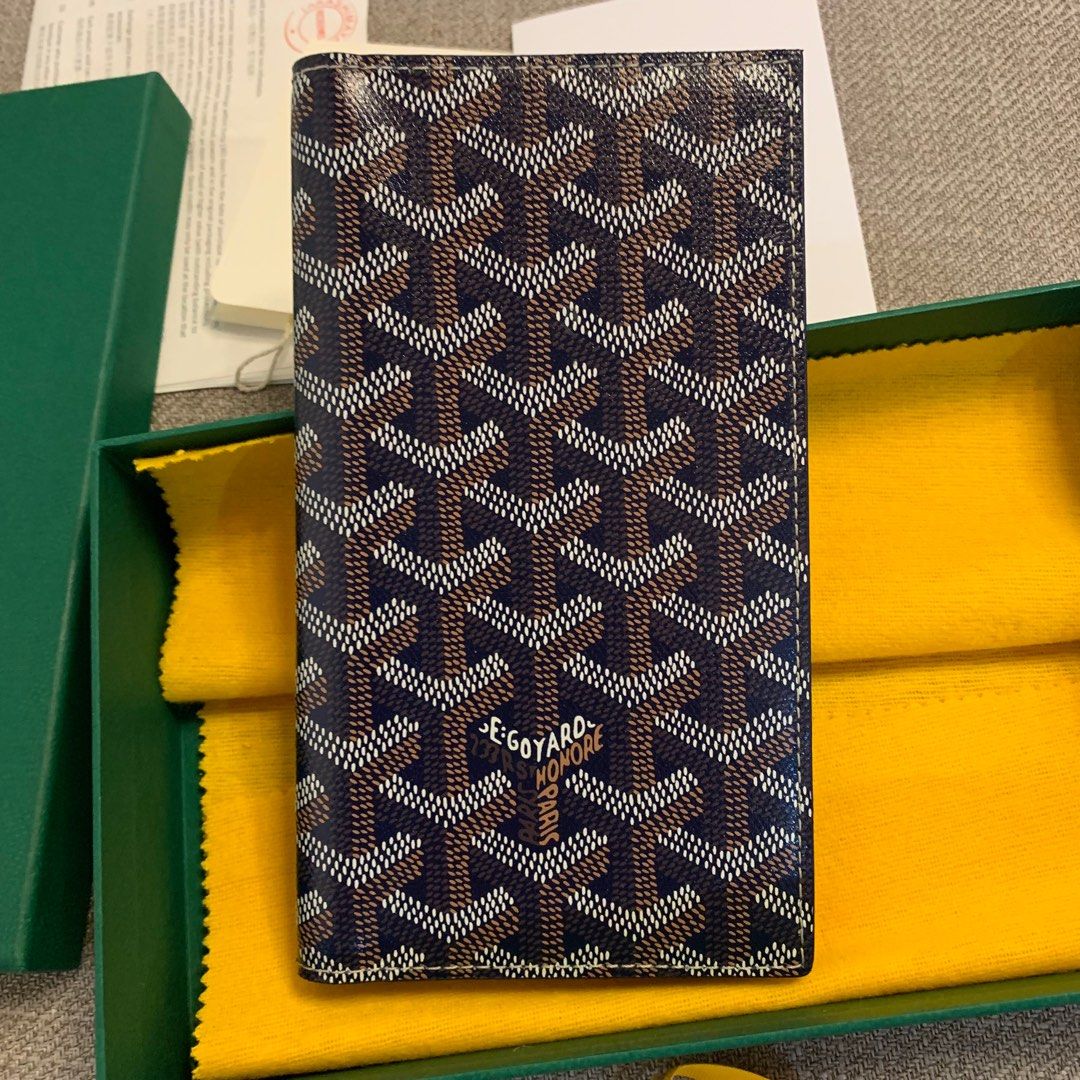 BRANDNEW GOYARD monogram long wallet in purple, Luxury, Bags & Wallets on  Carousell