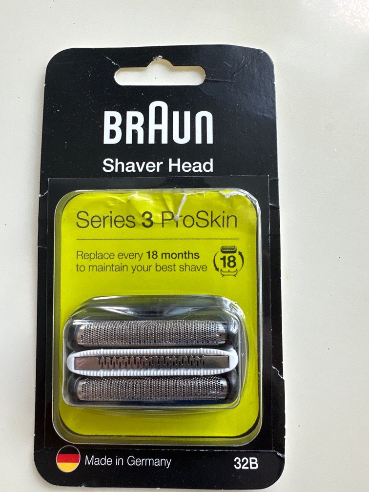 Braun 32B Series 3 ProSkin cartridge, Beauty & Personal Care, Men's  Grooming on Carousell