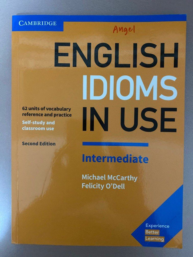 ISBN　Use　9781316629888,　書本　Cambridge　教科書-　Carousell　English　Intermediate　Second　興趣及遊戲,　Idioms　文具,　In　Edition