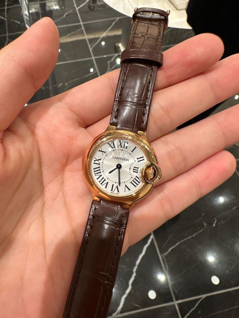 28mm CARTIER BALLON BLEU 18k SOLID ROSE GOLD (Category: Luxury Watches) located in Davao. Submitted by Tineeee. (Listing ID 1243350600, Image 3). Description: Complete inclusions! ♥️ purchased last year only, 2022..