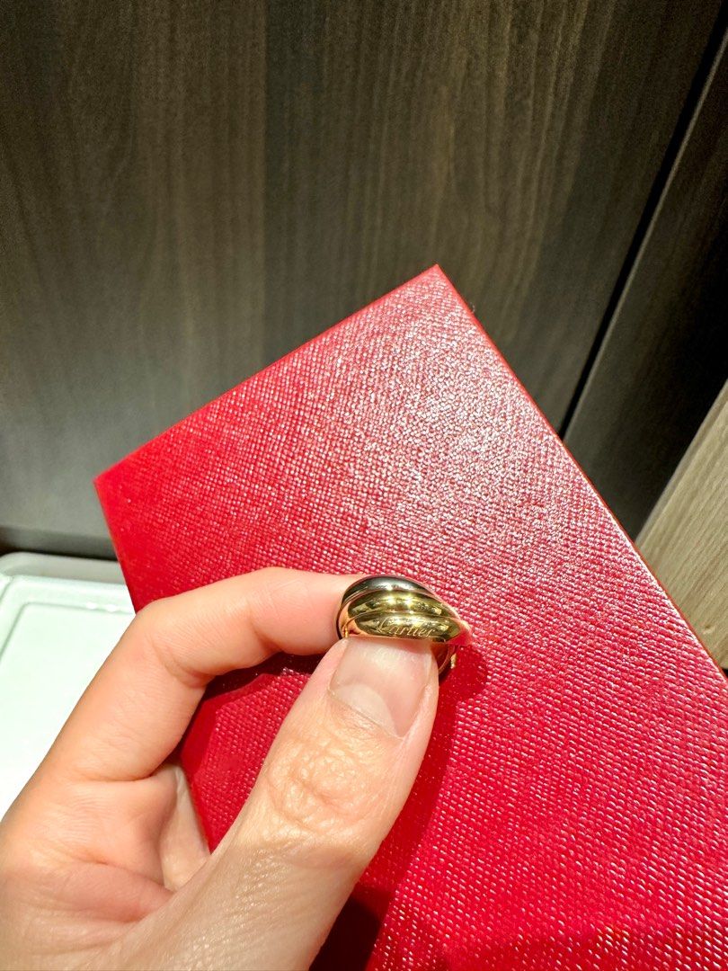 Cartier love clearance trinity ring