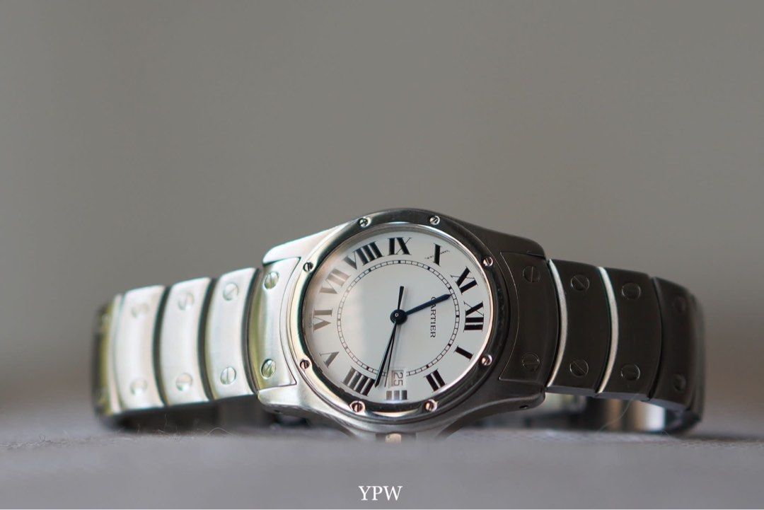 SALE Cartier Santos Ronde Medium Size Luxury Watches on Carousell