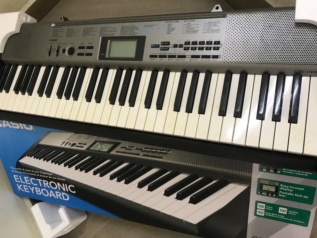 Casio Keyboard CTK1300, Hobbies & Toys, Music & Media, Musical