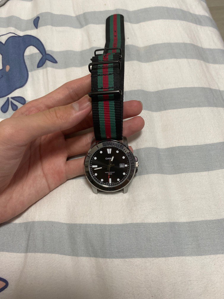Casio best sale nato strap