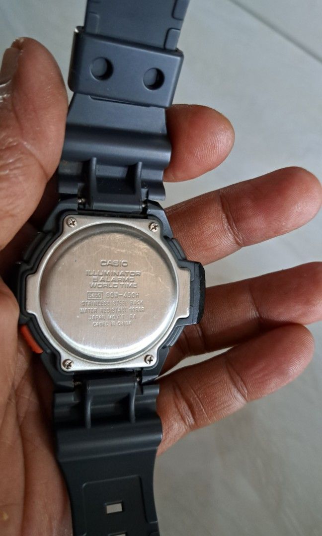 Casio illuminator sgw 450h clearance