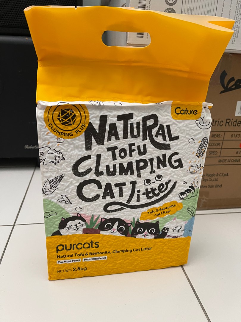 Cature Tofu Litter (New), Pet Supplies, Homes & Other Pet Accessories