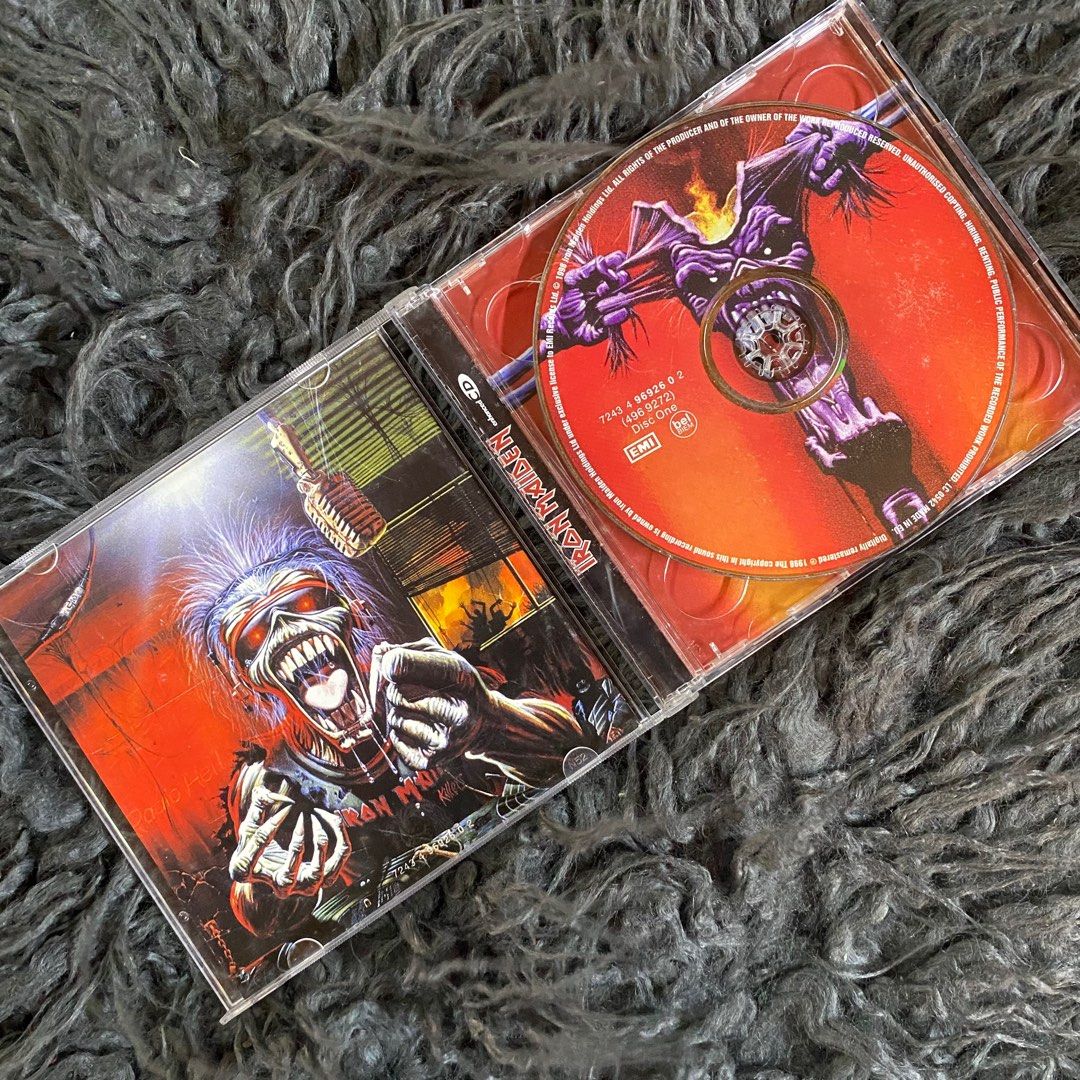 CD IRON MAIDEN A Real Live Dead One (2cd), Hobbies & Toys, Music ...