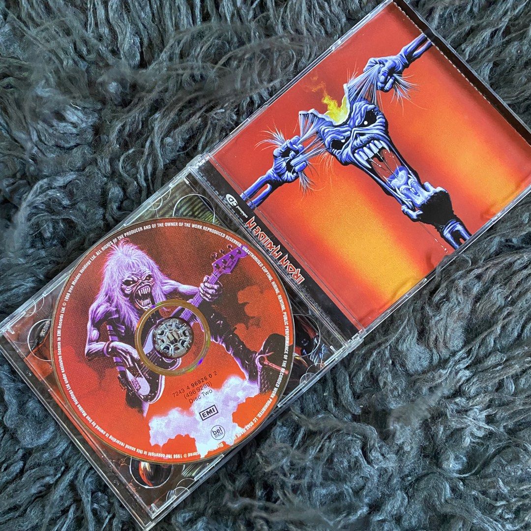 CD IRON MAIDEN A Real Live Dead One (2cd), Hobbies & Toys, Music ...