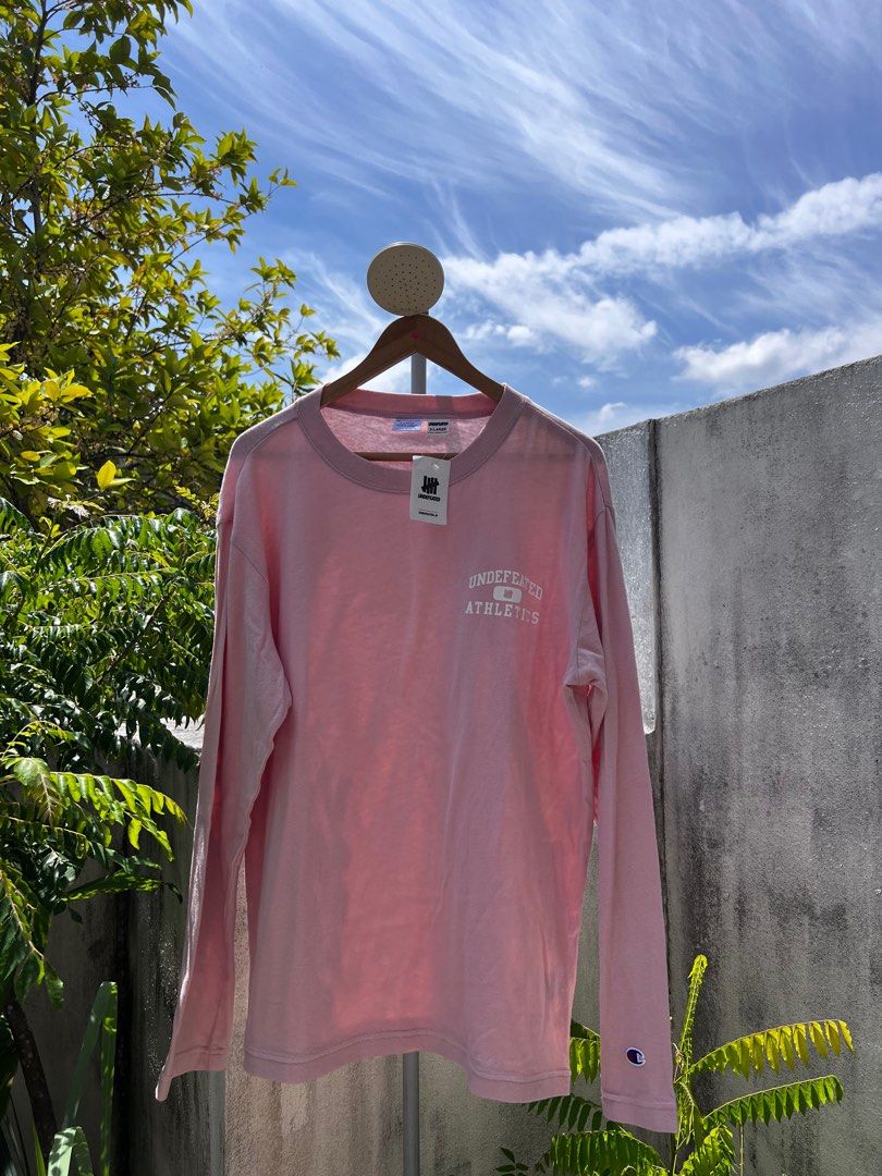 Champion x Undefeated X large Japan Long Sleeve Men s Fashion