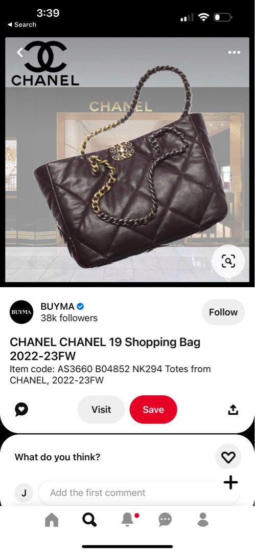 Shop CHANEL ICON 2022-23FW CHANEL  Large Flap Bag with Top Handle