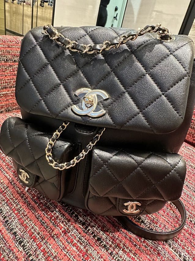 Chanel 23A backpack, Luxury, Bags & Wallets on Carousell