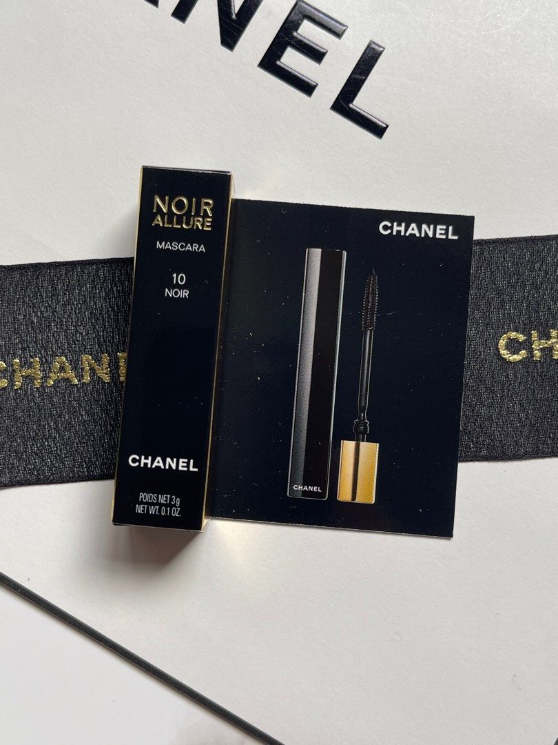 Chanel - Mascara sample (color 10 noir), 美容＆化妝品, 健康及美容- 皮膚護理, 化妝品- Carousell