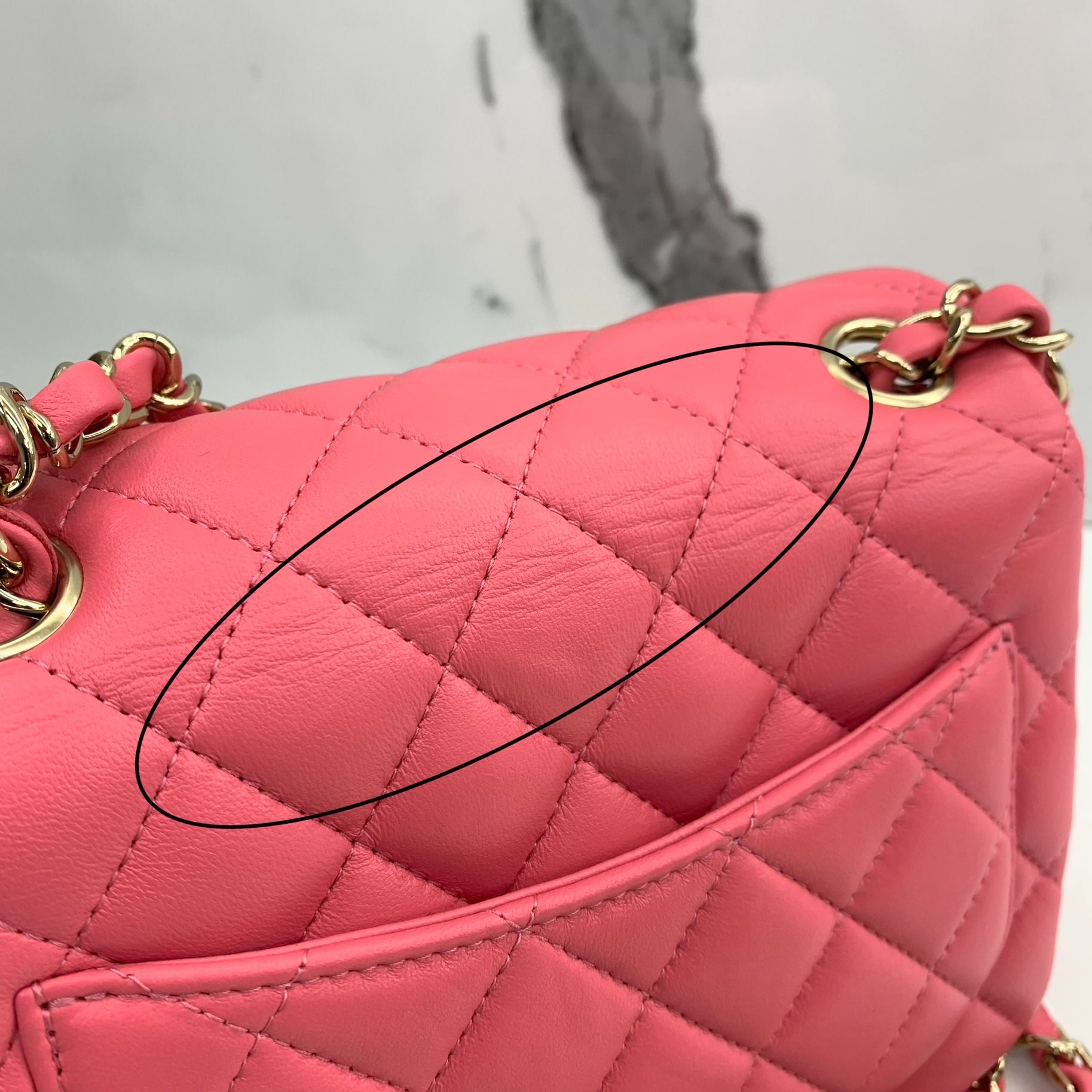 CHANEL A35200 LAMBSKIN PINK MINI FLAP NO 30 WITH CARD SHOULDER BAG  237020967 AL, Luxury, Bags & Wallets on Carousell