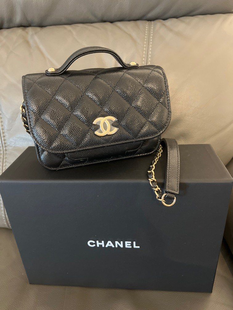 Chanel Business Affinity Flap Bag, Luxury, Bags & Wallets on Carousell