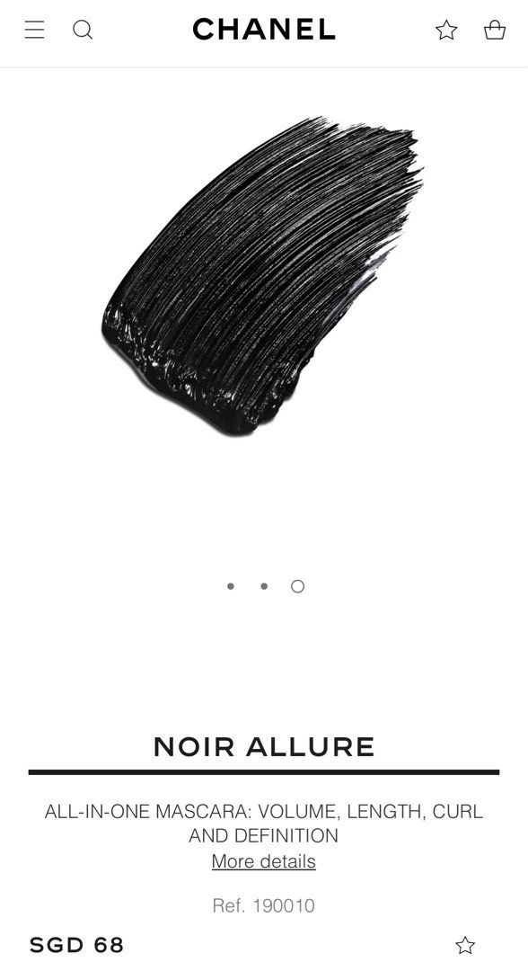 Chanel Noir Allure Mascara, Beauty & Personal Care, Face, Makeup on  Carousell