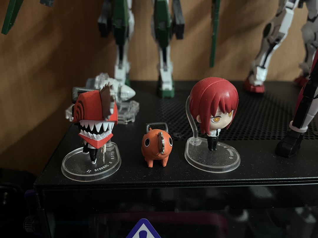 Chibi chainsaw man makima and pochita, Hobbies & Toys, Toys & Games on