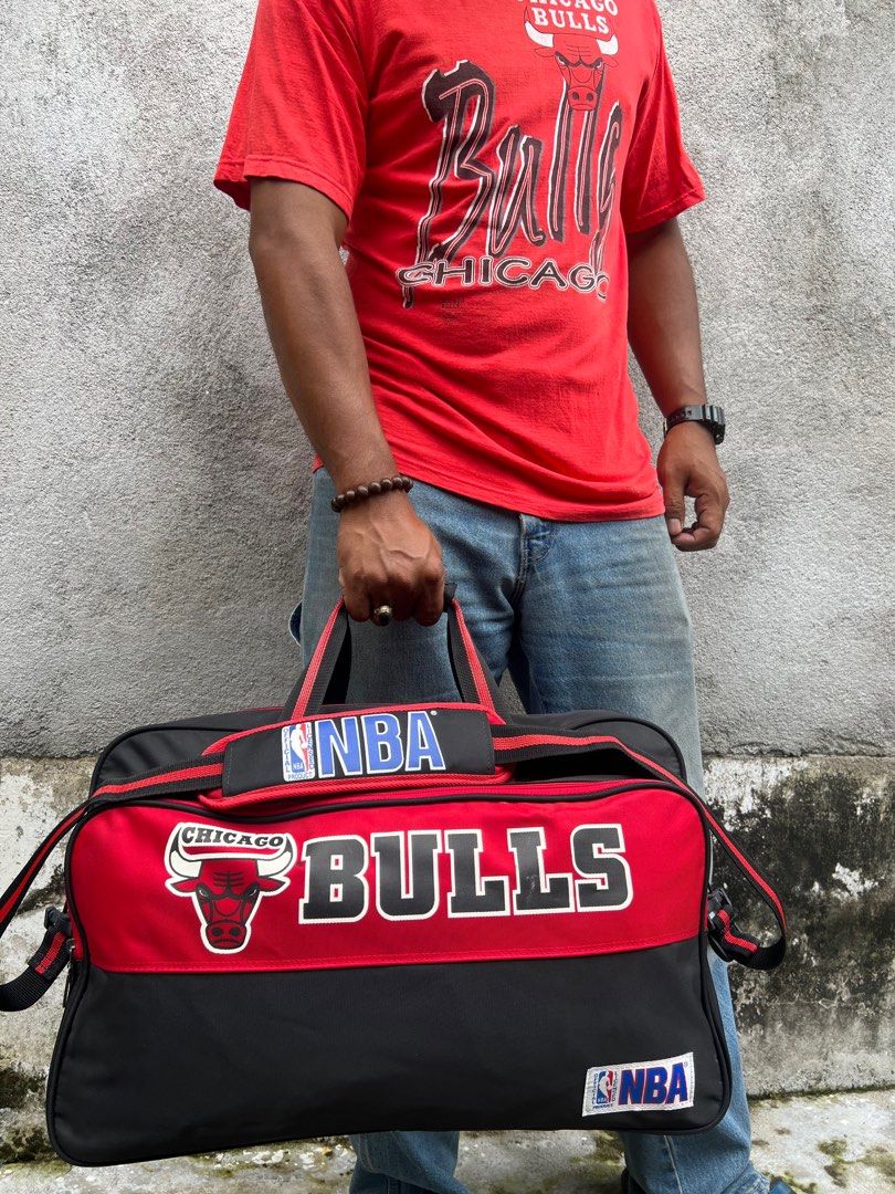 Chicago bulls duffle on sale bag