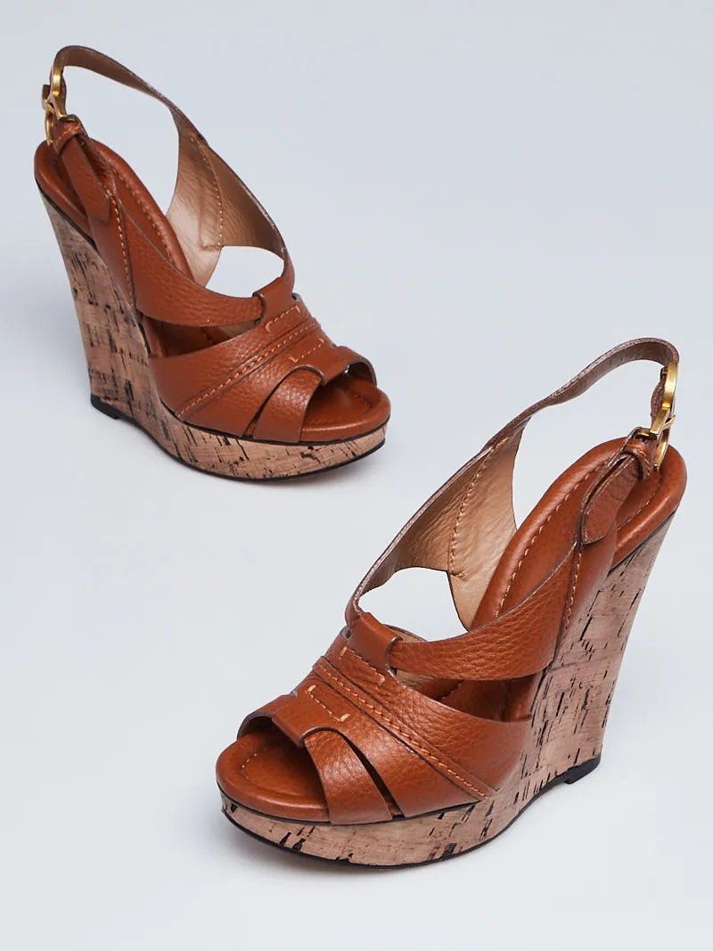 Chloe sales cork wedge