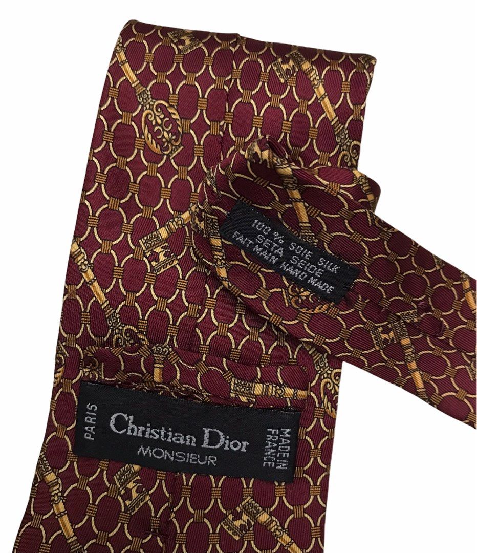 Christian Dior Necktie, Men's Fashion, Watches & Accessories, Ties on