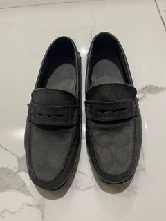 Coach driver shoe for men black