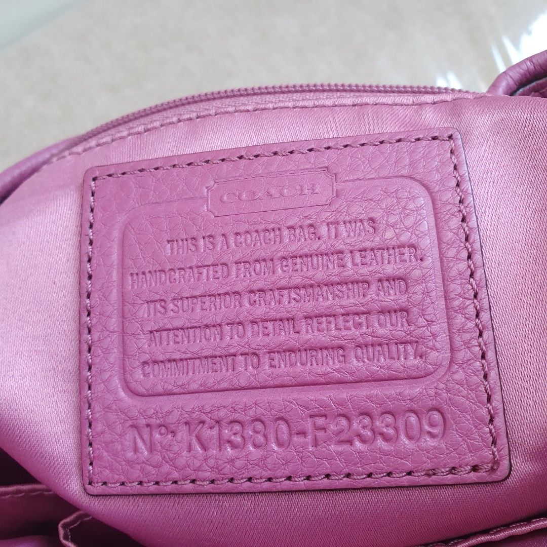 Coach handbag serial on sale number lookup