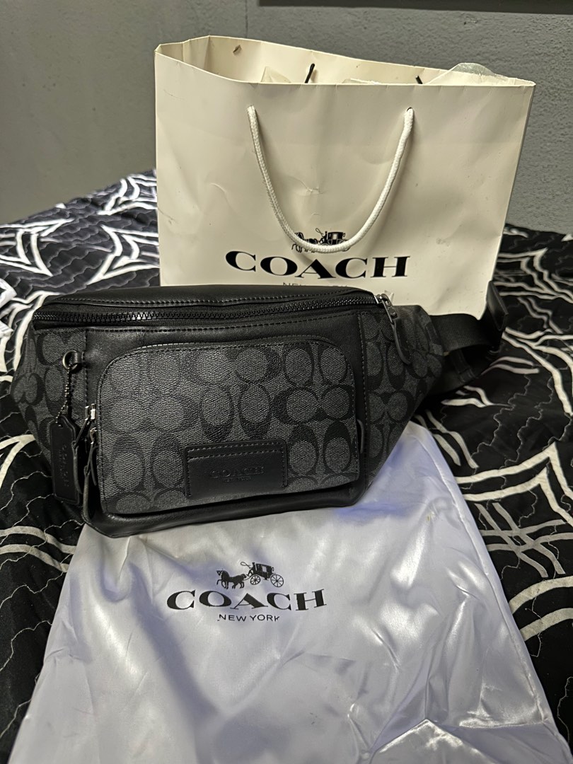Coach waist bag, Men's Fashion, Bags, Sling Bags on Carousell