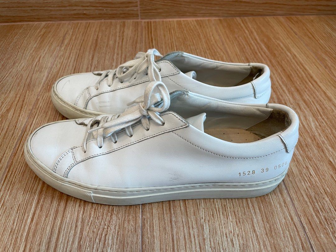 Common Project White Sneakers Size 39 Men s Fashion Footwear