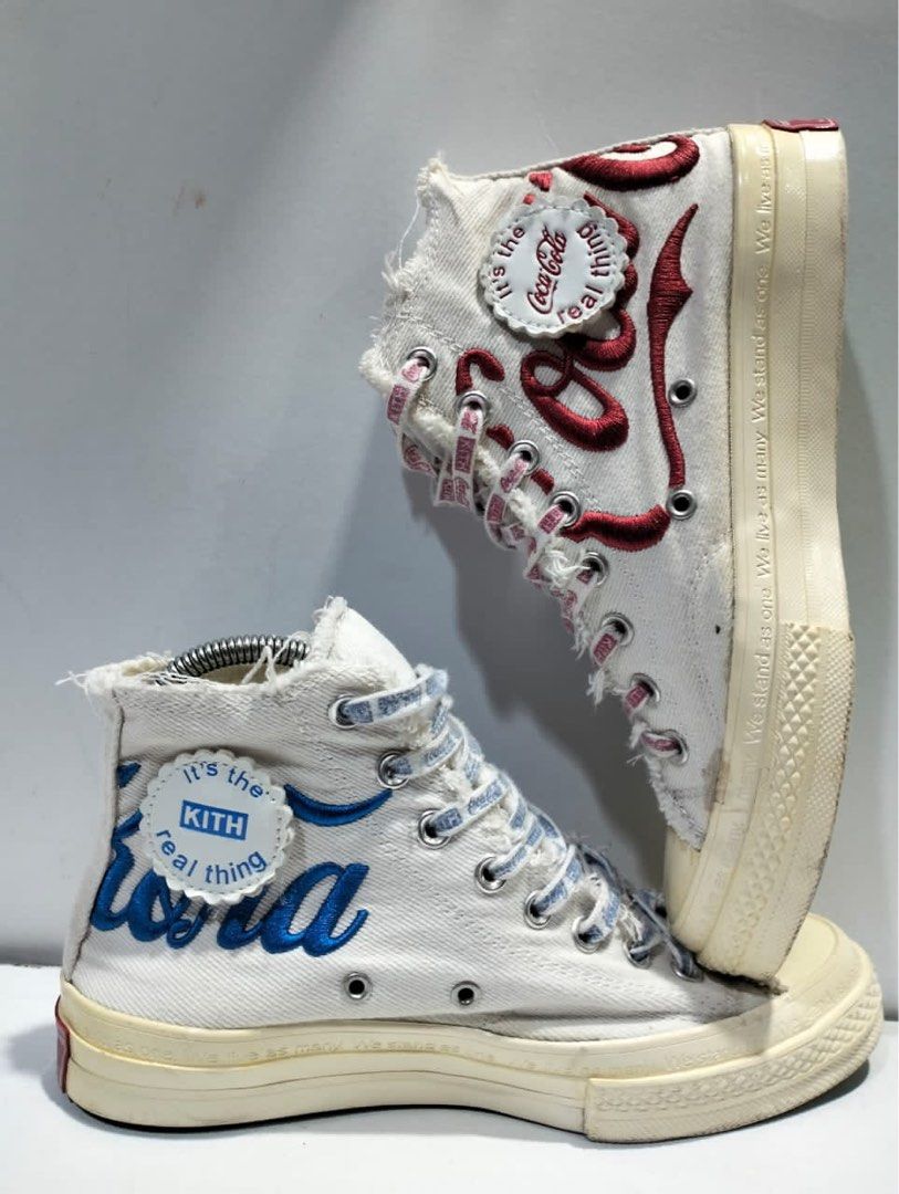 Coca cola converse sales blue