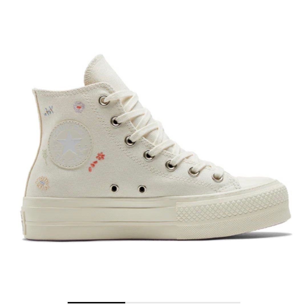 Converse Chuck Taylor All Star Lift Platform Embroidered Floral