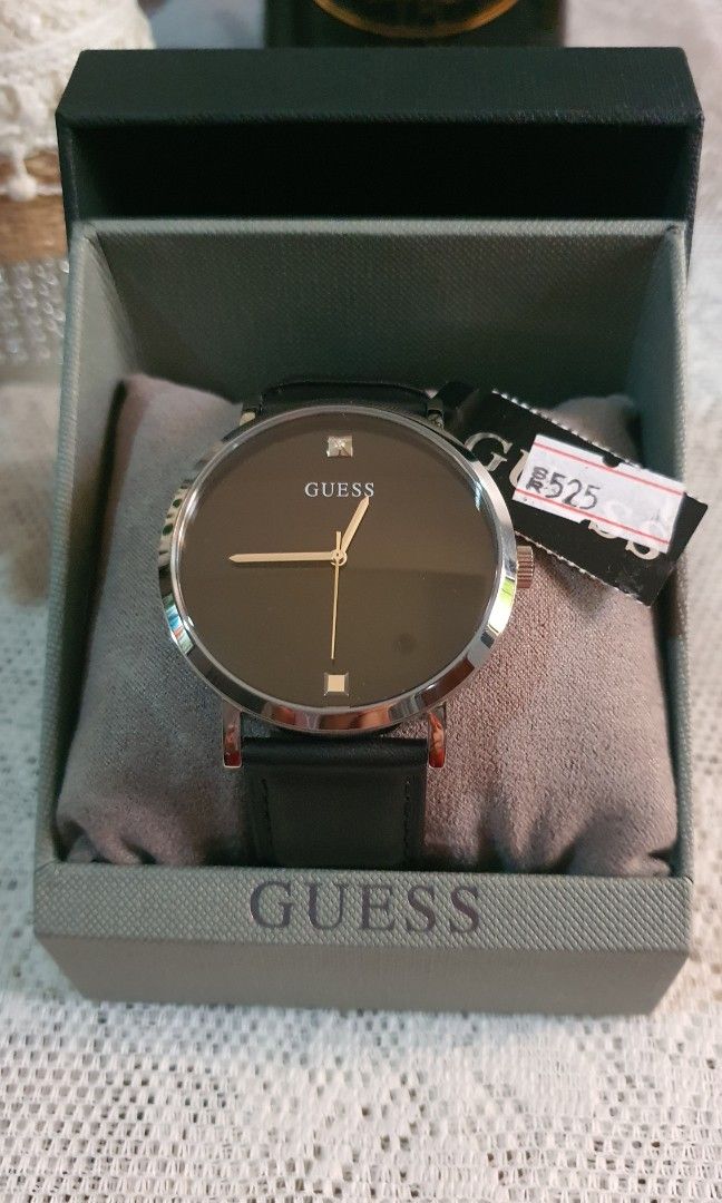 Couple Guess Supernova Watch (Category: Luxury Watches) located in Balanga. Submitted by kaecee. (Listing ID 1243487938, Image 3). Description: Couple watch - Bought from Guess Outlet -KSA - complete with box *Can be sold as individual for women's watch - 4500 for men's watch- 5500 *SELLING FOR 9300 AS SET. 8000 lp basta kukunin agad..