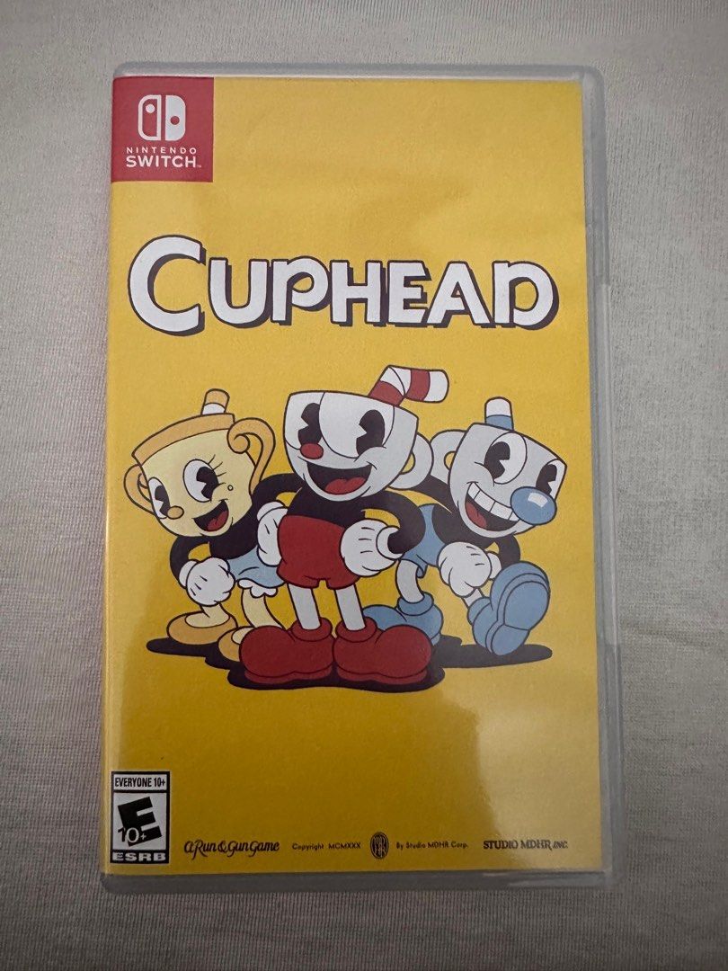 Cuphead nintendo switch game card store