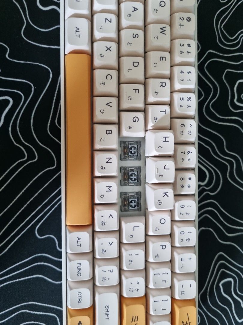 Custom Mechanical Keyboard 65% Hotswappable Fully modded, Computers ...