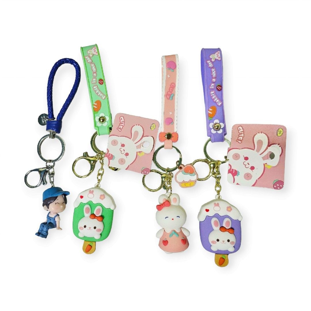 Cute Keychains Hobbies Toys Toys Games on Carousell
