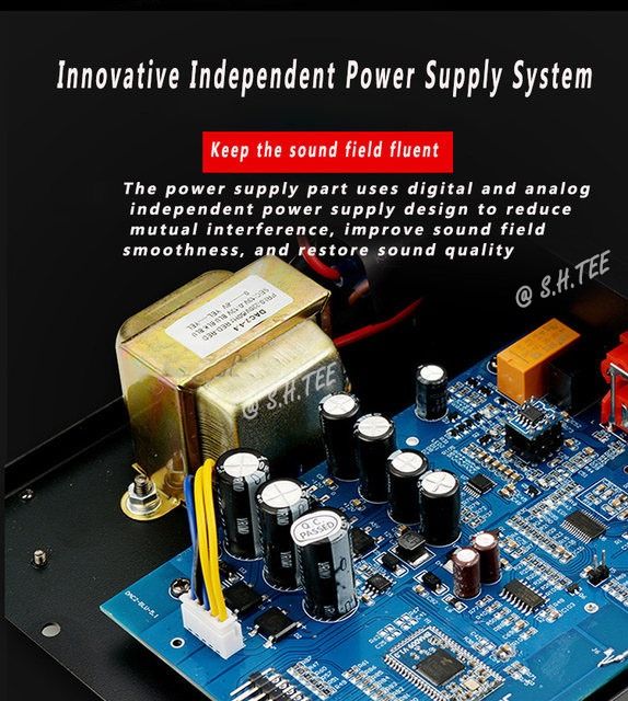 DAC 2 Decoder Trasam Flac Ape Wav Player for HiFi Amplifier, Audio ...