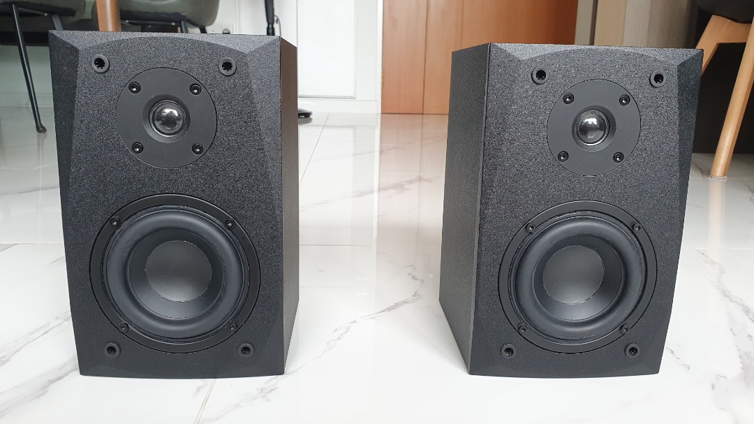 Dayton Audio MK402X High Performance Passive Audiophile Bookshelf