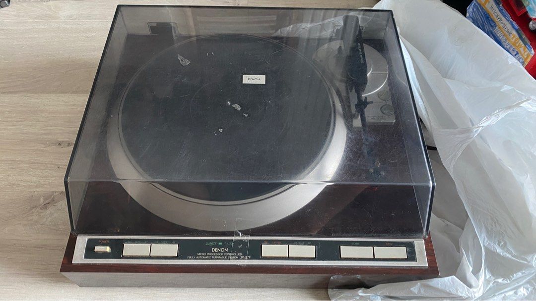 Denon DP-37F 高級黑膠唱盤, 音響器材, 其他音響配件及設備- Carousell