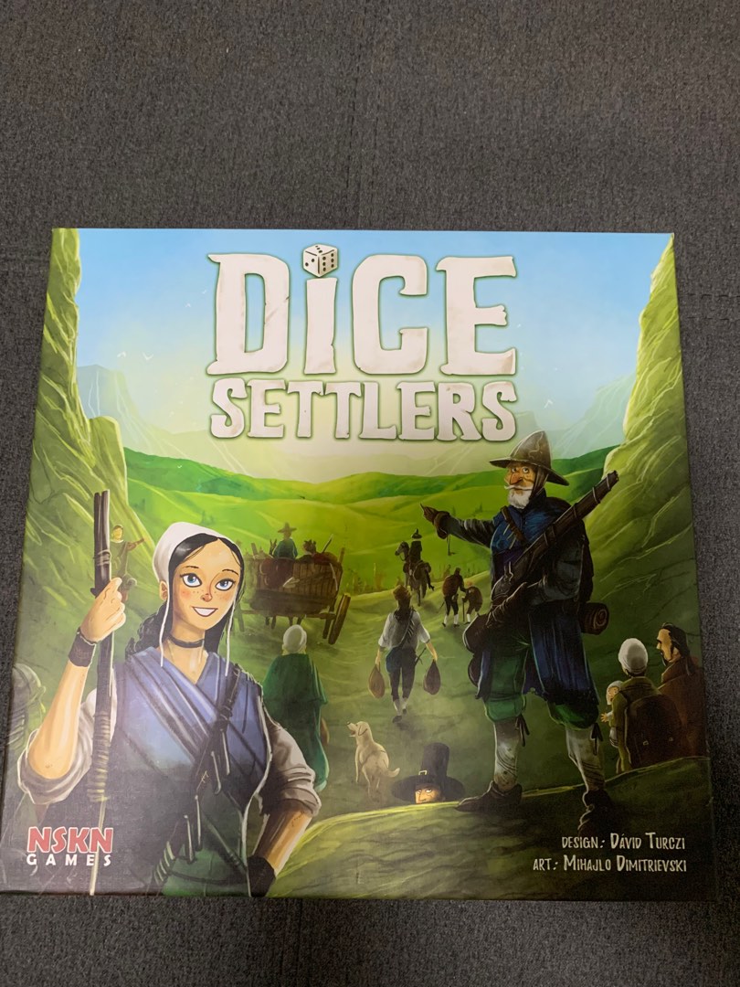 Dice Settlers Board Game, Hobbies & Toys, Toys & Games on Carousell