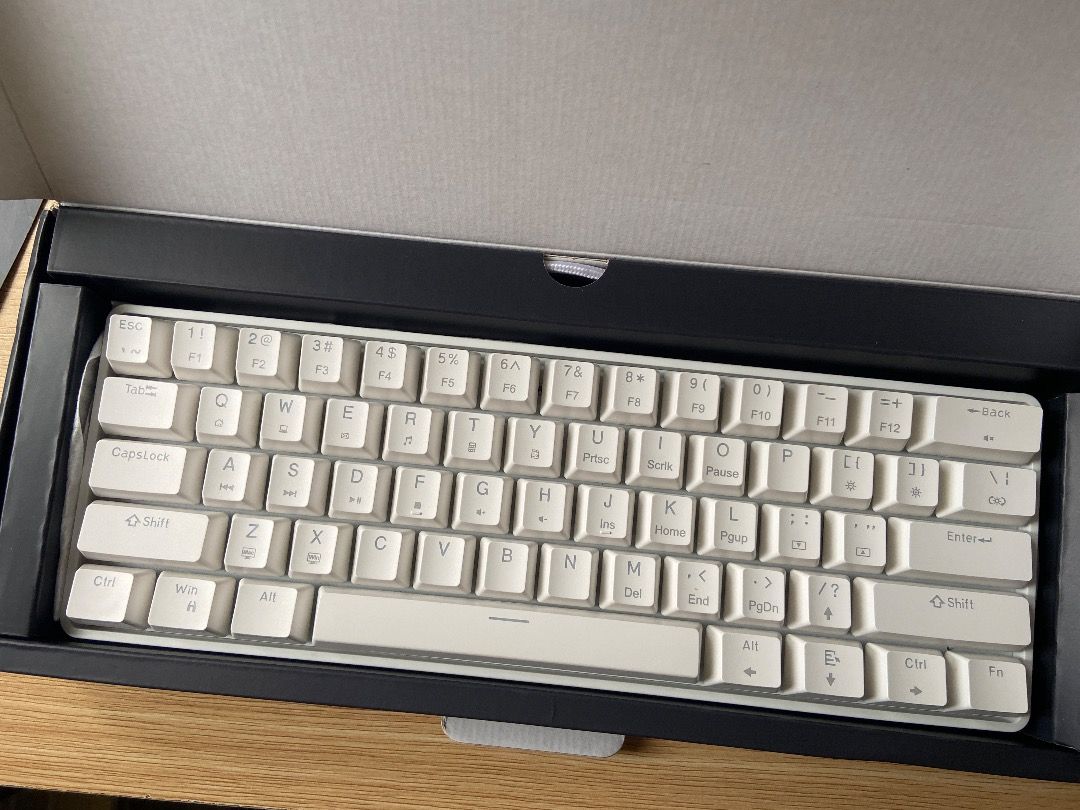  DIERYA 60% Mechanical Keyboard, DK61se Wired Gaming