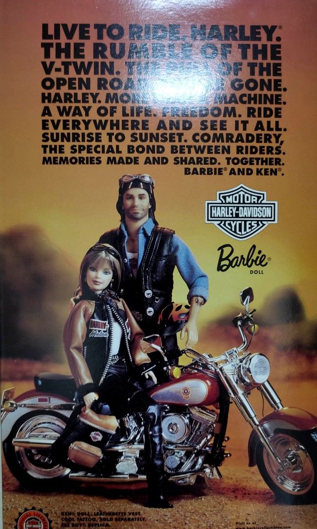 barbie ken harley davidson