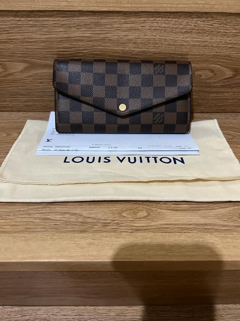 Dompet Wanita Authentic Wallet LV Louis Vuitton Sarah Monogram 2018  Original Branded Preloved