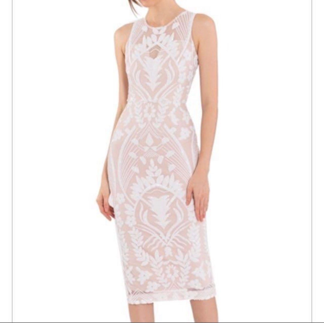 White dress shop the population dress
